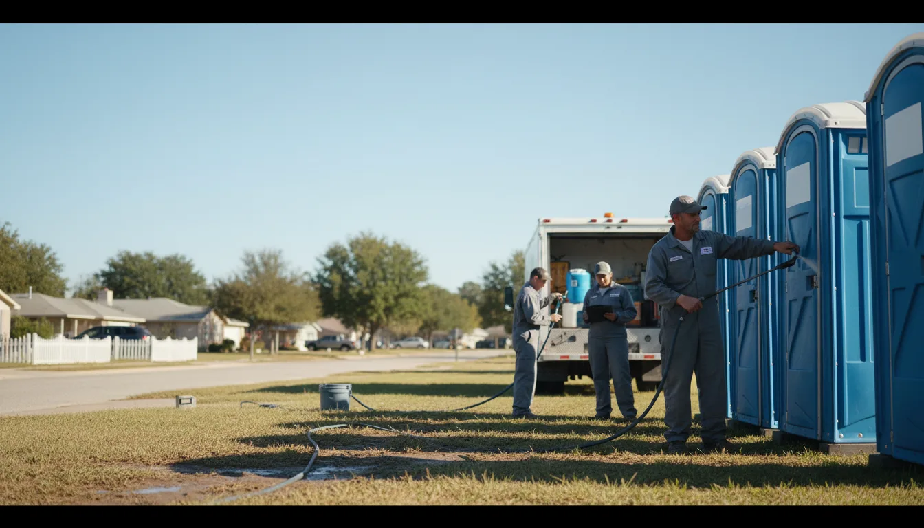 Long-Term Portable Toilet Rental in Wedron, IL near me